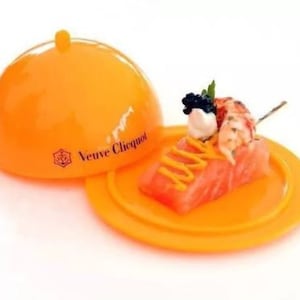 1 X Veuve  Clicquot Champagne Acrylic Amuse Bouche Coupelles   Unused