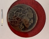 Hobo Nickel quot Evolution 1 quot by Paul Bishop Signed and Dated 2012