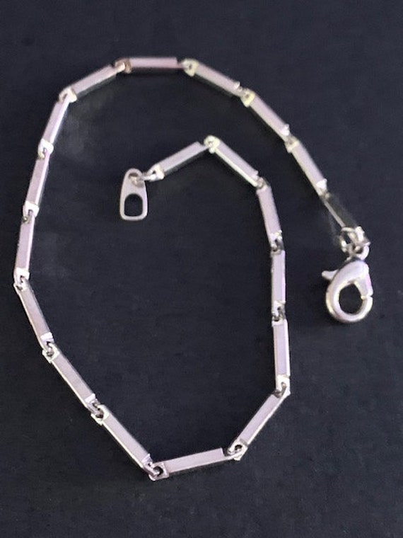 Sterling Silver Link Bracelet - image 1