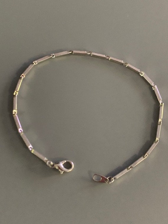 Sterling Silver Link Bracelet - image 3