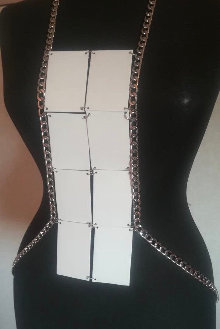 Body Harness Jewelry Steampunk Jewelry BDSM Jewelry Etsy