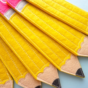 Pencil bunting, crayon bunting, playroom garland, teacher bunting, school bunting, educational garland, classroom garland