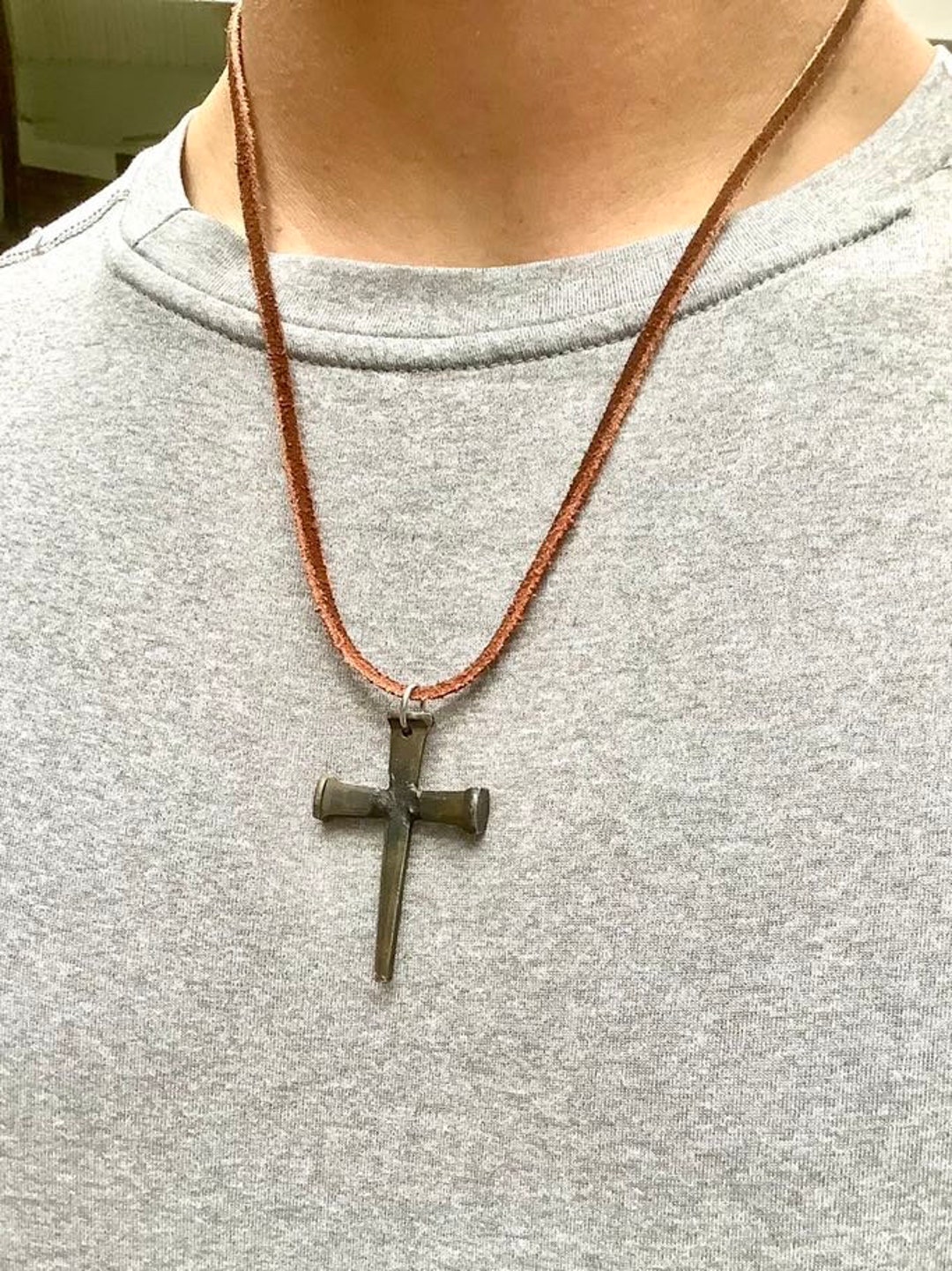 Cross of Nails Pendant main image 0