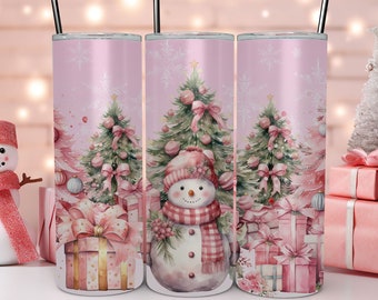 Christmas Tumbler Wrap PNG, Winter Tumbler Wrap, 20oz Skinny Tumbler, Tapered Tumbler, Sublimation Tumbler Wrap, Holiday Tumbler Wrap