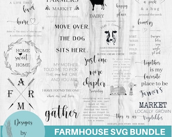 Farmhouse Home svg Bundle | Farmhouse Sign svg | Farmhouse svg Files | Farmhouse Sayings svg | Farmhouse svg's | svg Farmhouse
