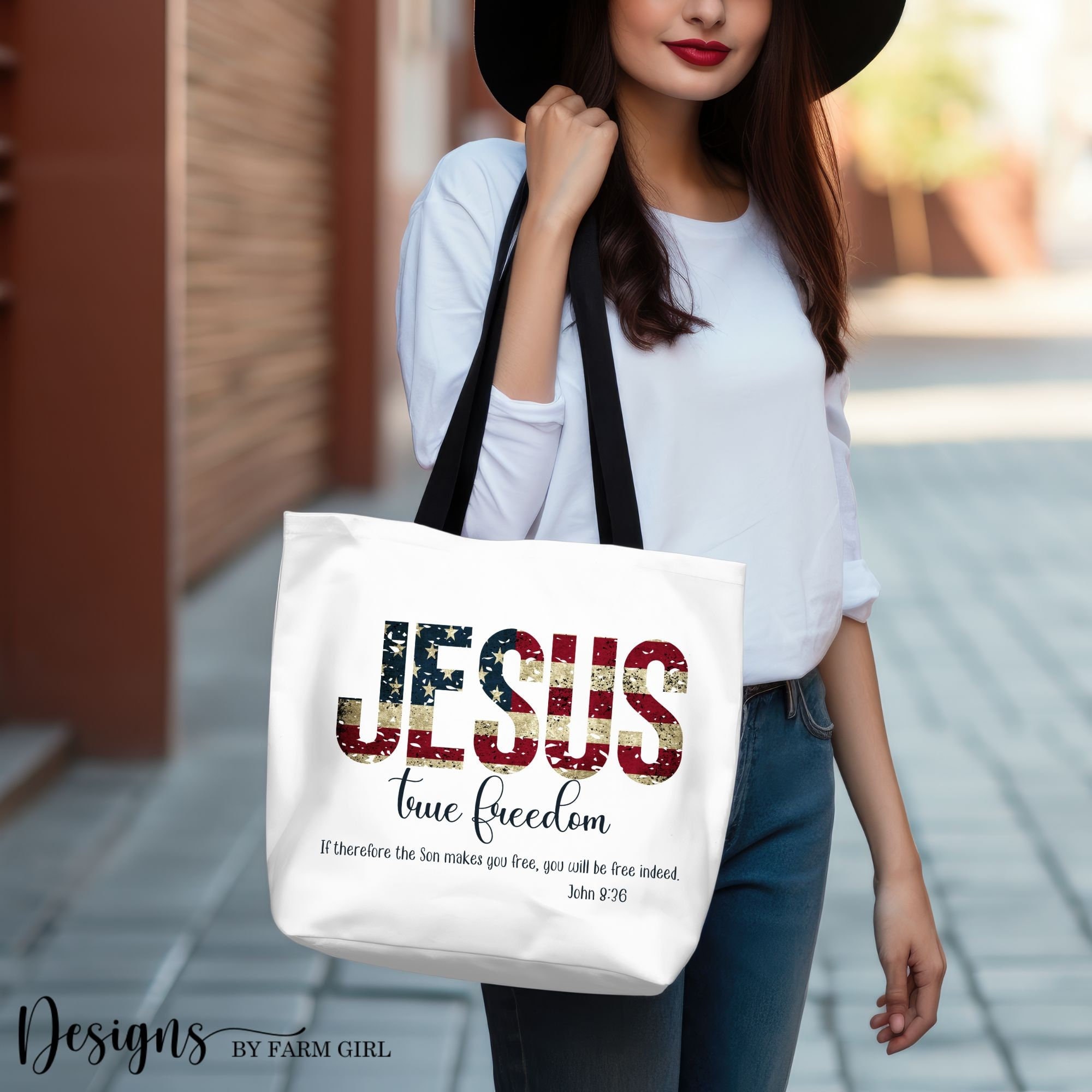 If The Son Sets You Free {Tote Bag} If The Son Sets You Free {Tote Bag}