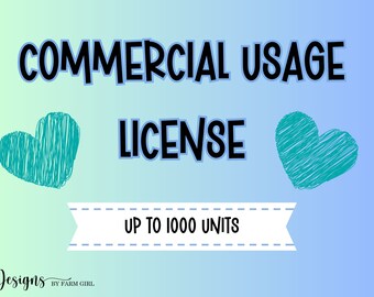 Commercial Use License for SVG's, Digital Papers, and Clip Art