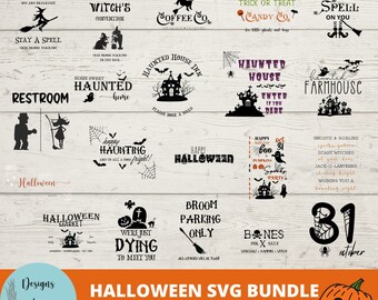 Halloween SVG Bundle, Farmhouse Halloween, Farmhouse Halloween SVG Bundle, Halloween Pillows, Halloween Signs, Halloween Farmhouse Decor