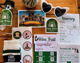Camp Bachelorette Sticker Pack