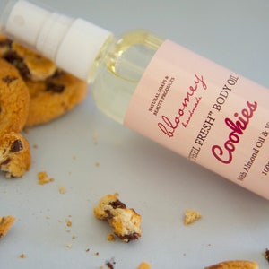Natural Body Oil Cookies Flavored 100ml