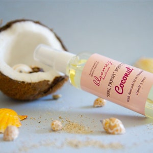 Coconut Scented Skin Hydration Oil 8.4 oz