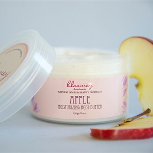 Natural Body Cream with Apple Scent