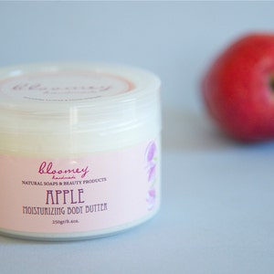 Hydrating Body Butter For Dry Skin Apple