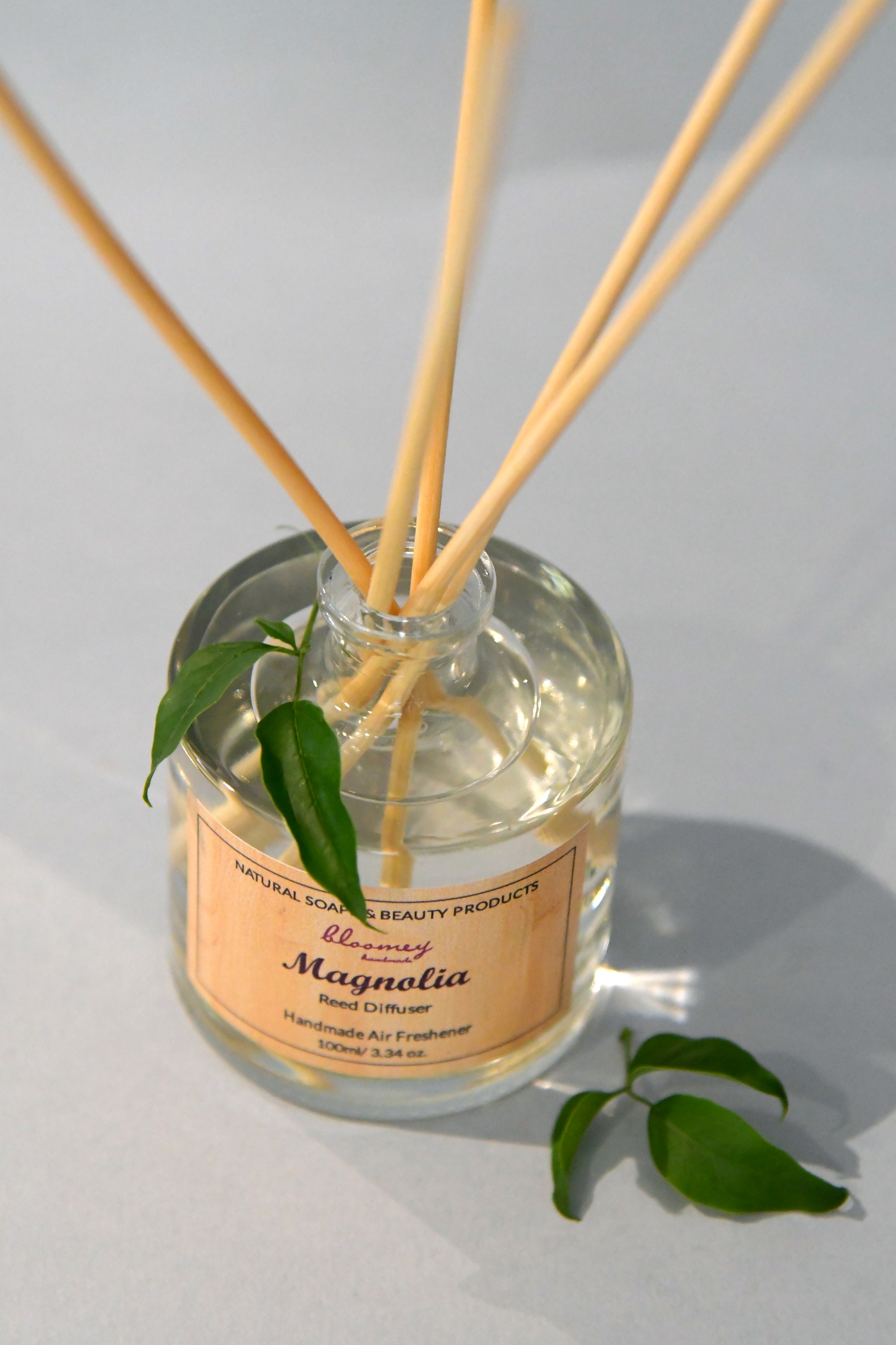 Magnolia Home Fragrance Natural Air Freshener Magnolia Reed Etsy