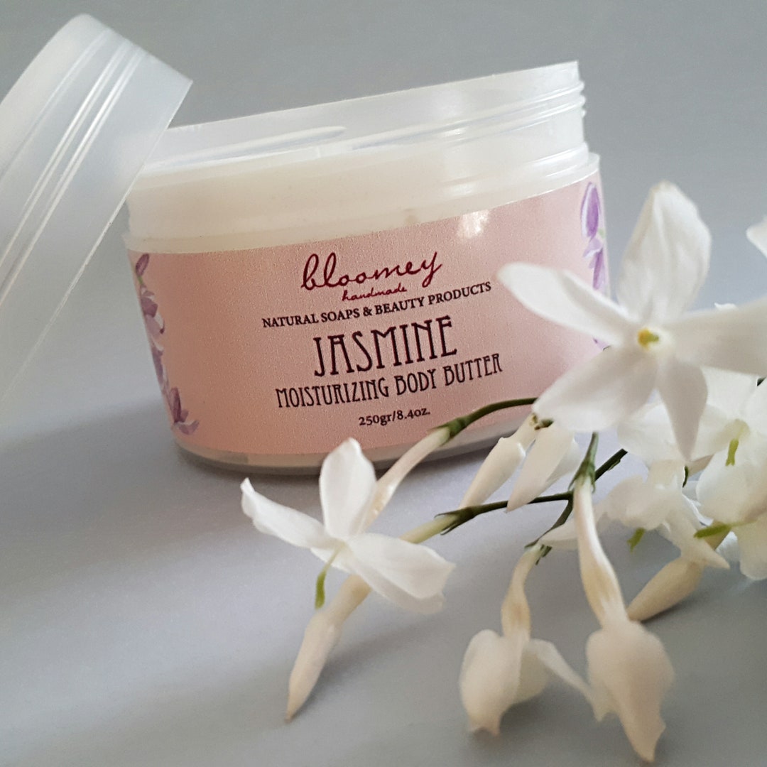 Jasmine Body Butter, Whipped Body Butter, Skin Nourishing Lotion, Cream
