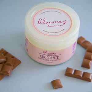 Natural Body Butter with Chocolate Flavor