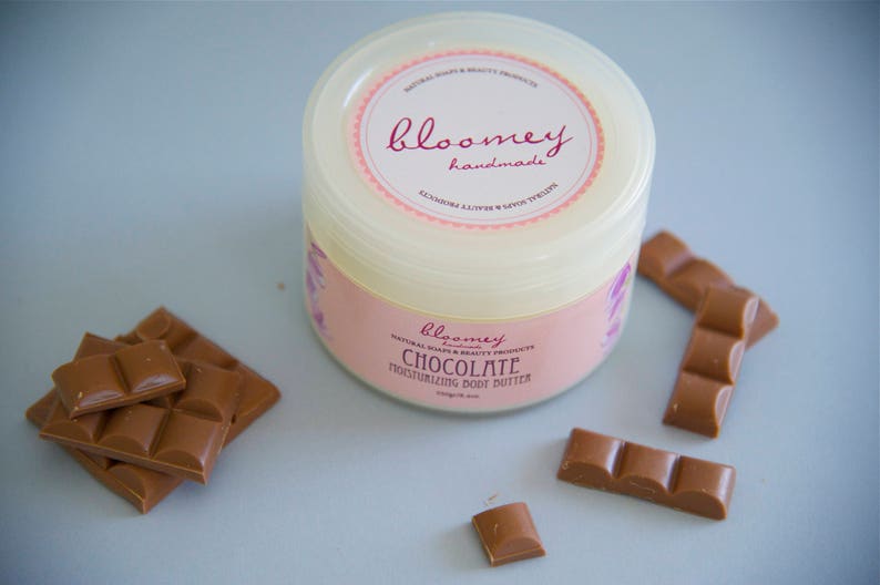 Natural Body Butter with Chocolate Flavor