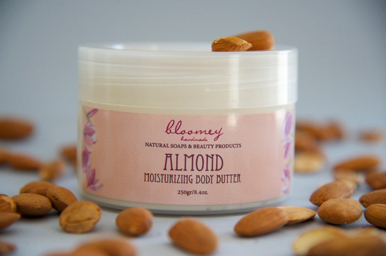 Almond Body Butter Flavored Body Moisturizer Almond Scented Almond