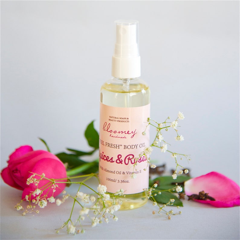 After Wax Care Oil 100ml with Spices & Roses Scent