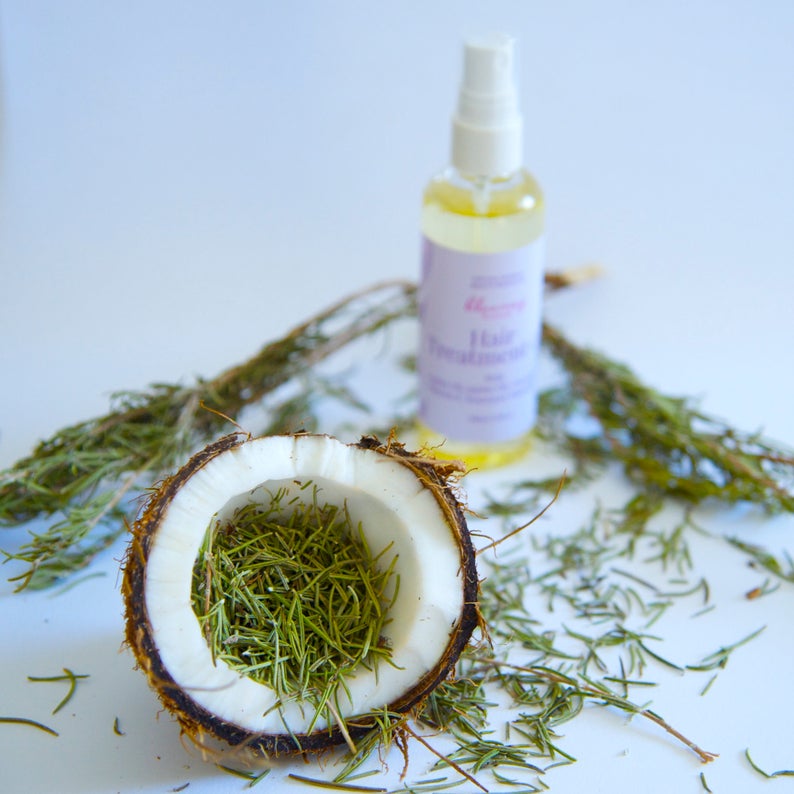 Hair Treatment Oil Rosemary Oil for Hair Growth Anti-frizz - Etsy