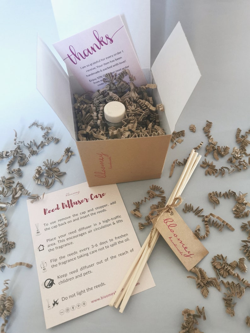 Magnolia Home Fragrance Natural Air Freshener Magnolia Reed Etsy