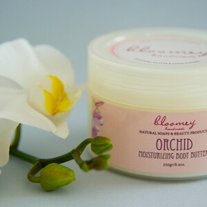 Skin Nourishing Body Butter with Orchid Scent 250ml