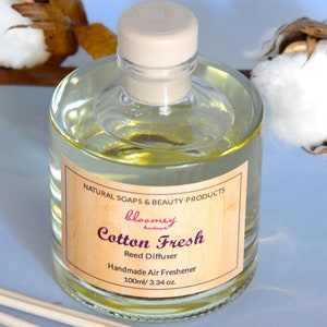 Eco-Friendly Home Fragrance with Sticks Cotton