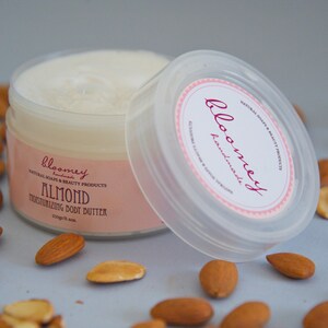 Skin Soothing Body Cream Almond Handmade