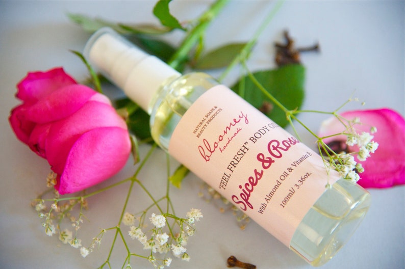 Spices & Roses Oil For Skin Hydration Natural