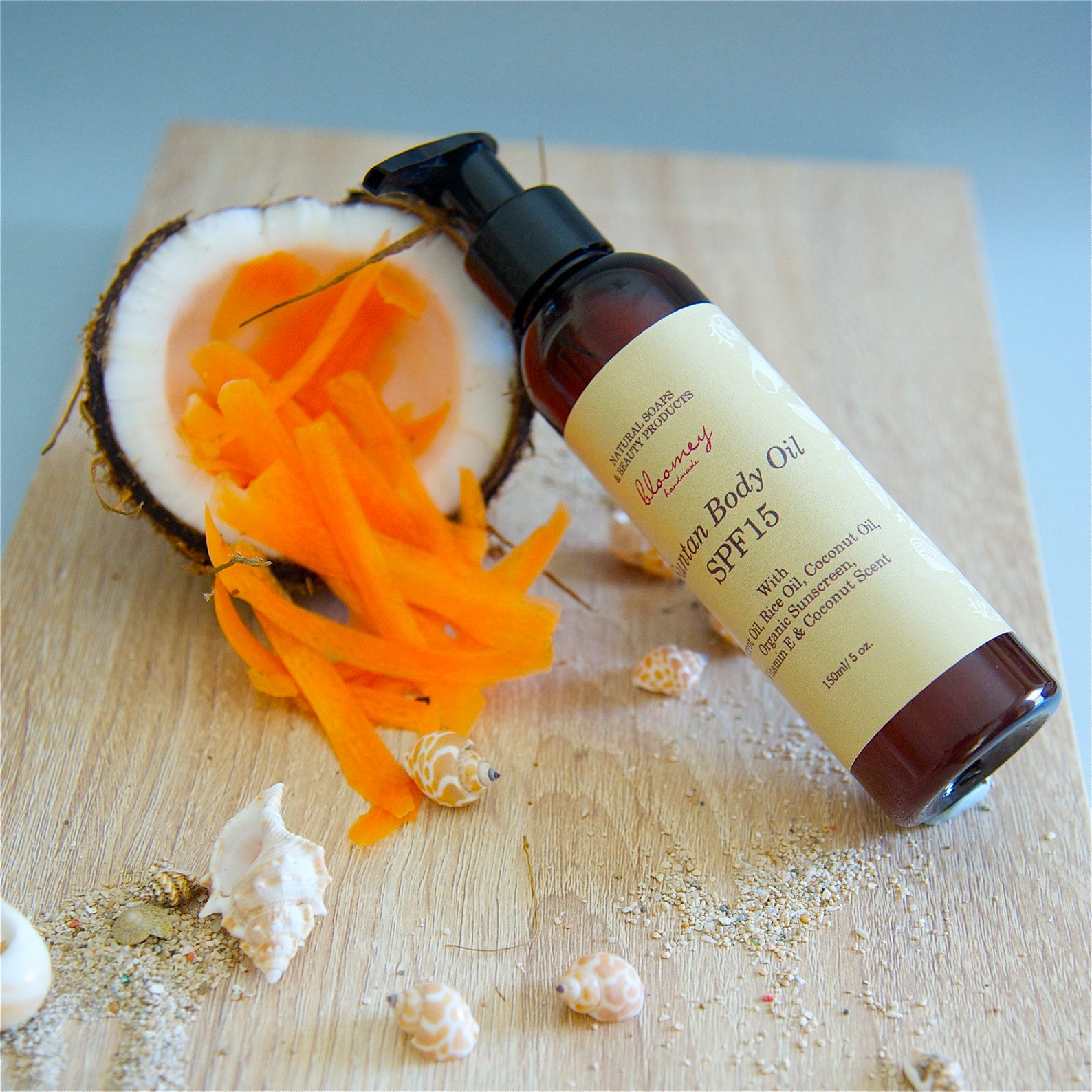 Suntan Oil Organic Suntan Lotion Deep Tan Oil Carrot Suntan Etsy