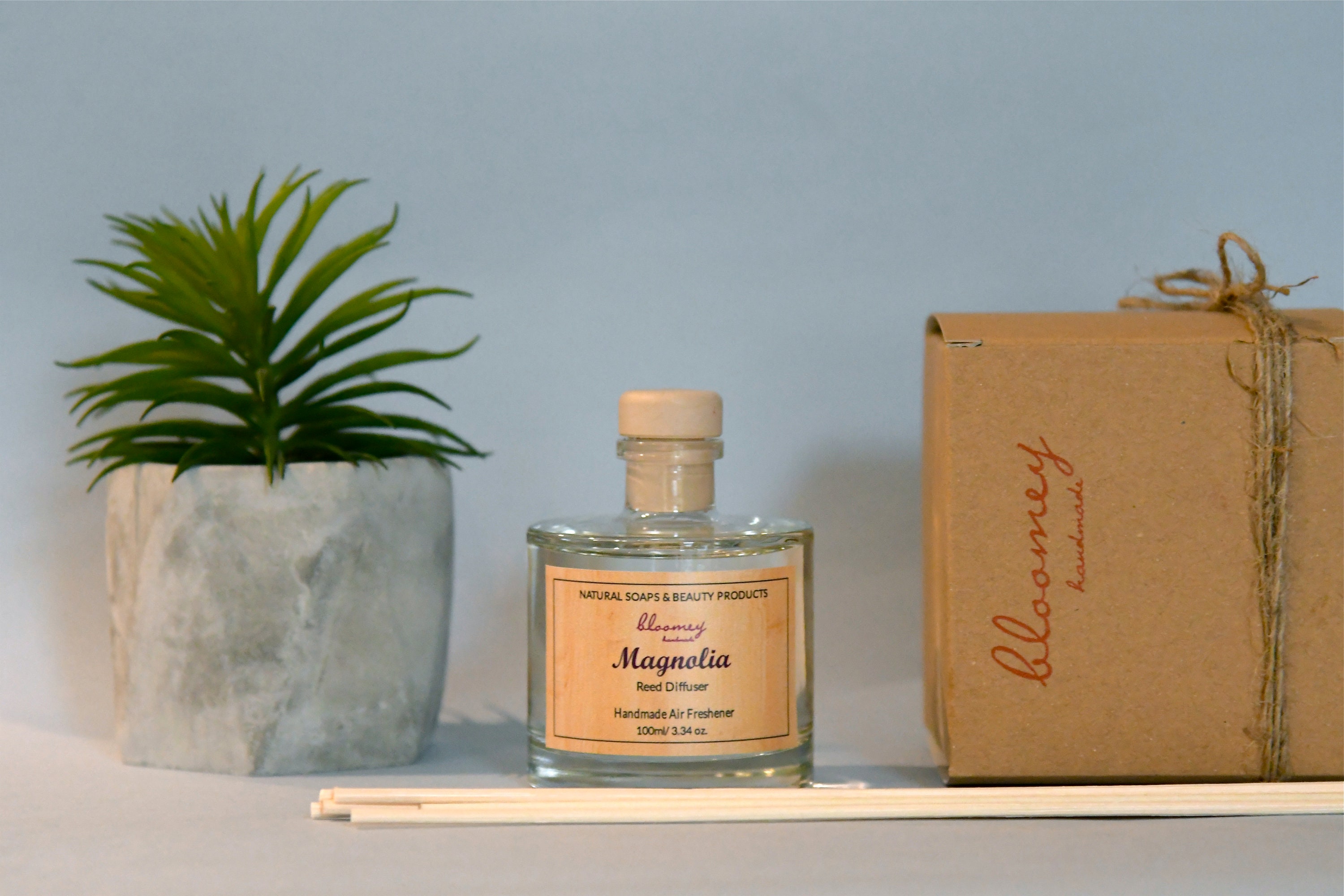 Magnolia Home Fragrance Natural Air Freshener Magnolia Reed Etsy