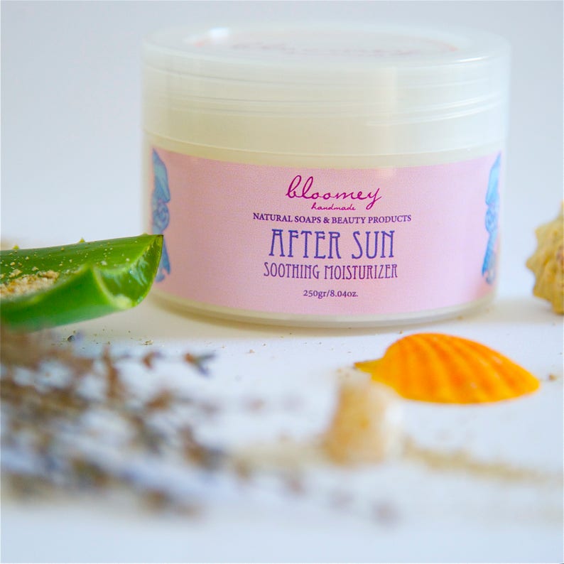 Handmade Soothing Moisturizer with Lavender Essential Oil