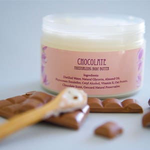 Soothing Body Moisturizer with Chocolate Scent 8,4 oz.
