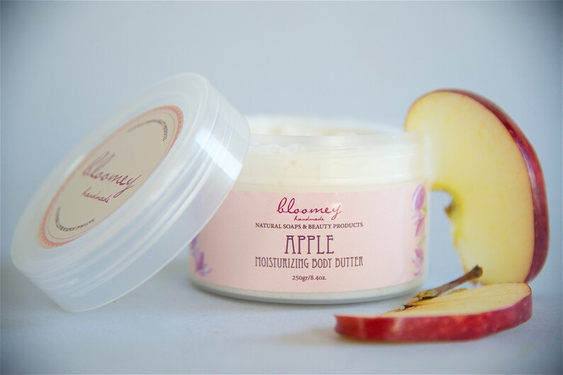 Natural Body Cream with Apple Scent