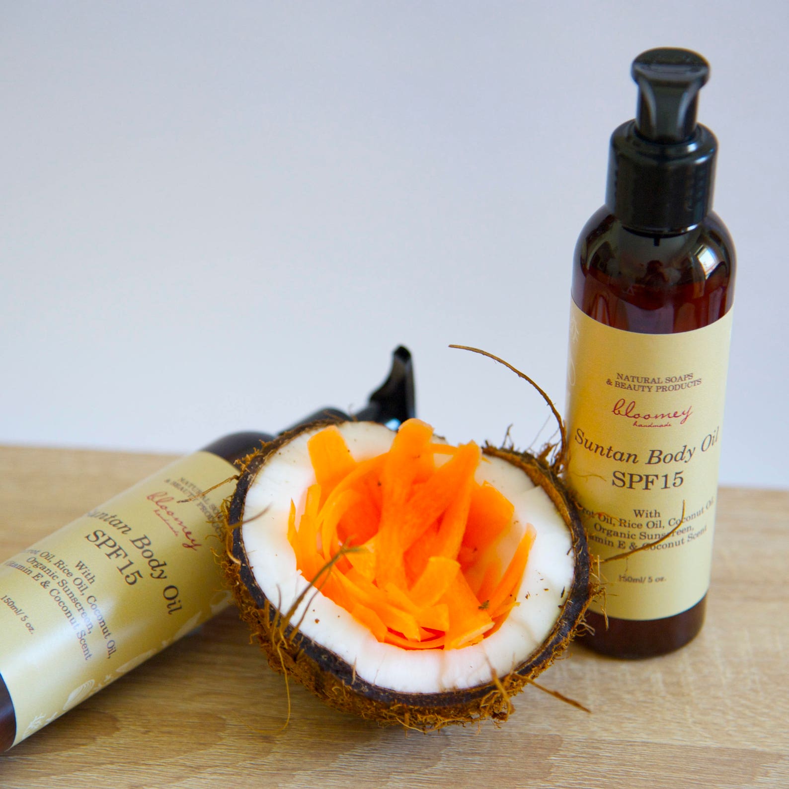 Suntan Oil Organic Suntan Lotion Deep Tan Oil Carrot Suntan Etsy