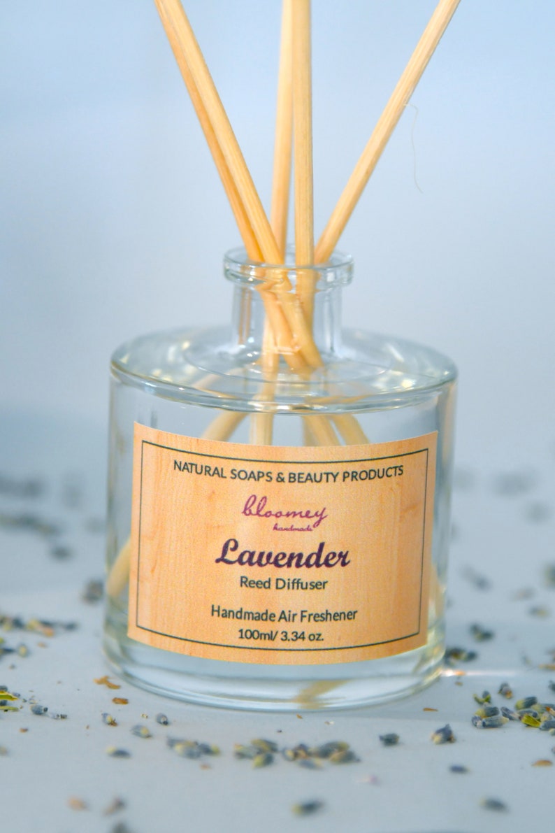 Handmade Home Fragrance with Sticks Lavender 100ml