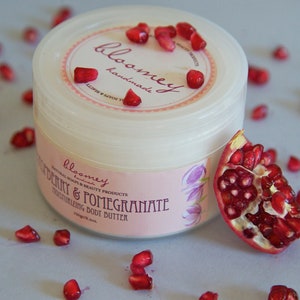 Soothing Body Cream with Raspberry & Pomegranate Scent