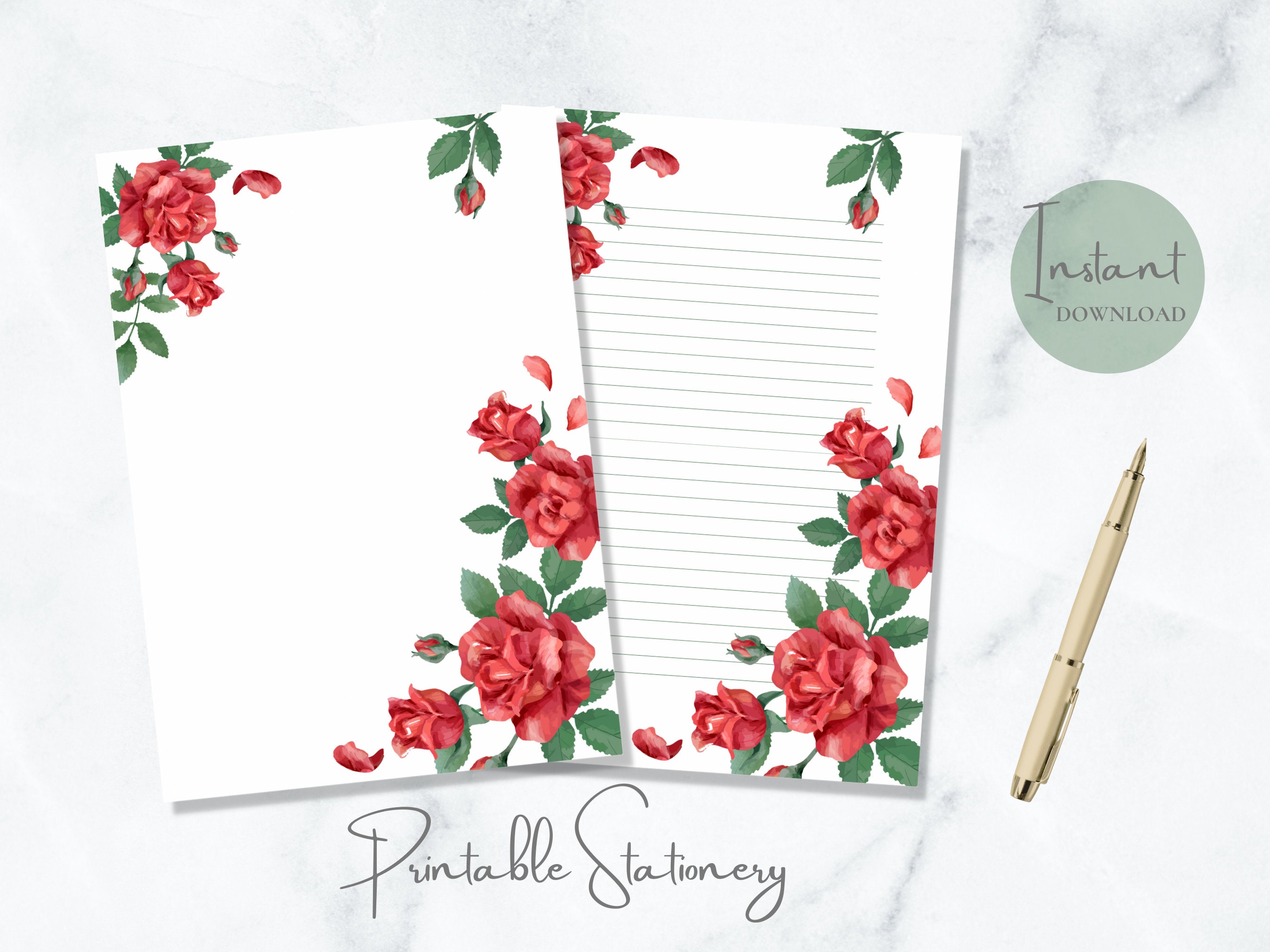 Letter Writing Set,sealing Wax Kit,invitation Envelope,floral