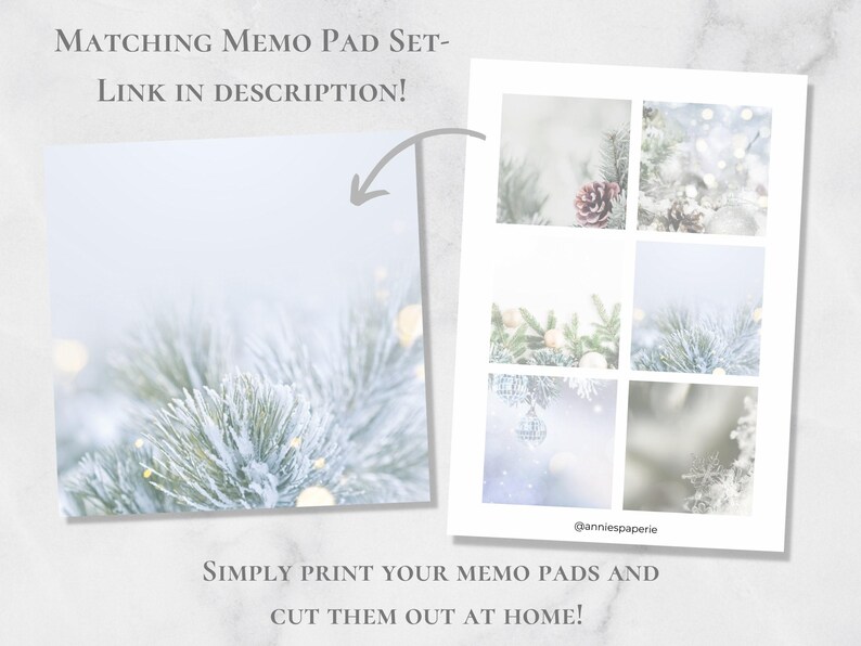 Christmas Stationery Printable Holiday Stationary Paper Festive Stationary Writing Paper Christmas Letter Set A4 US Letter Instant Download image 3