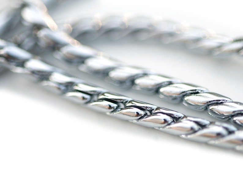 Martingale 3mm SNAKE CHAIN for Show Lead Half Choke Collar Etsy Canada