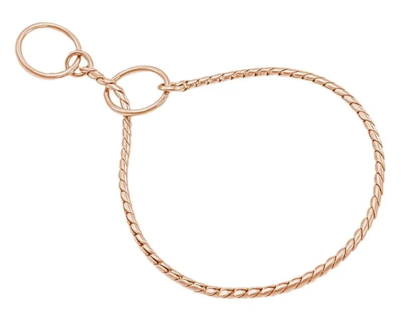 snake chain dog show lead