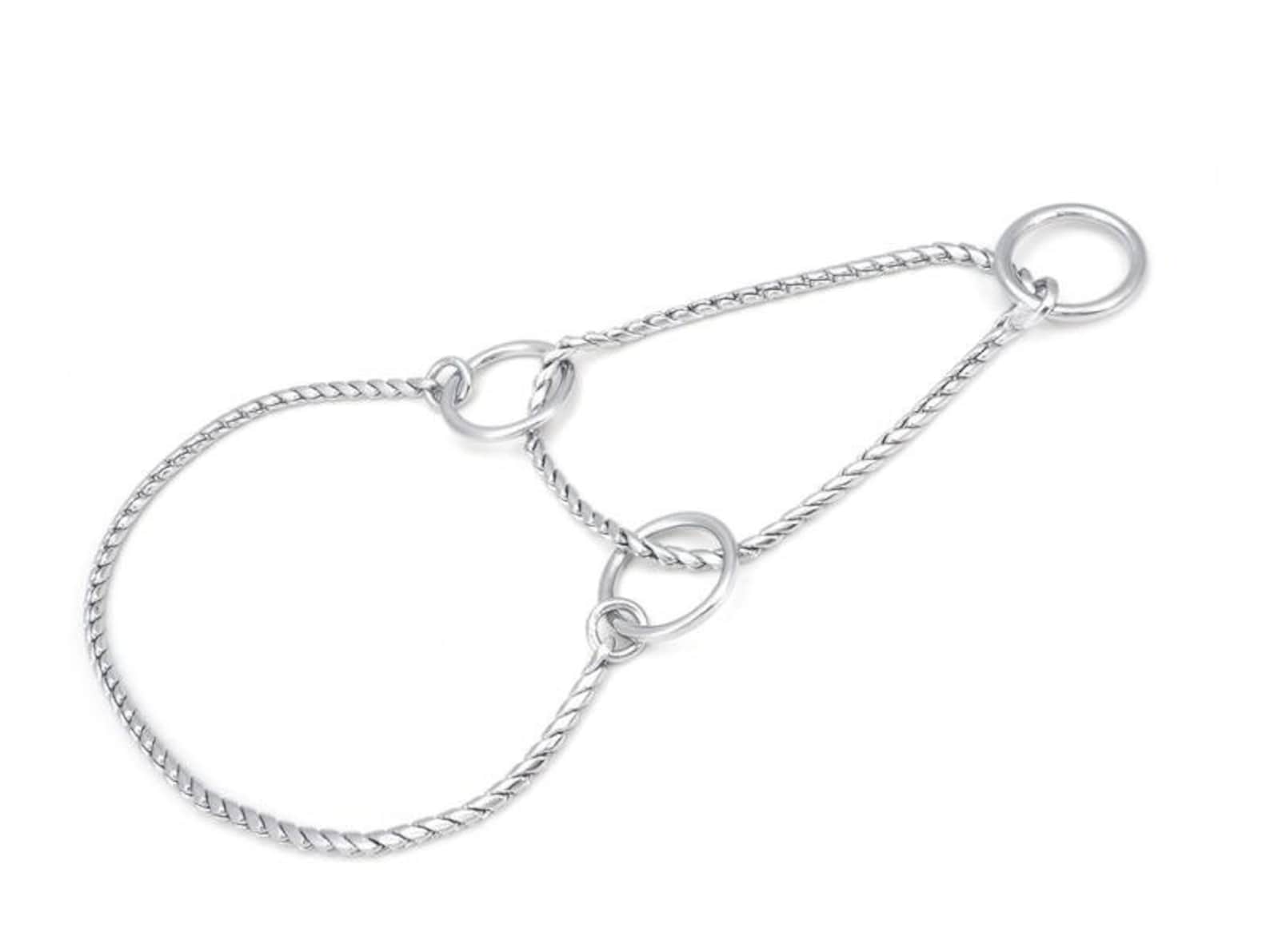 Martingale 5mm SNAKE CHAIN for Show Lead Half Choke Collar Etsy Canada