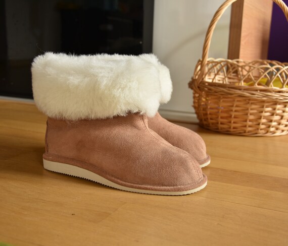 sheepskin slipper boots sale