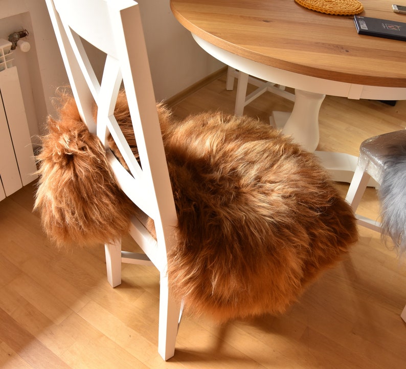 SHEEPSKIN Throw Brown Sheepskin Rug Sheepskin Bedspread Etsy