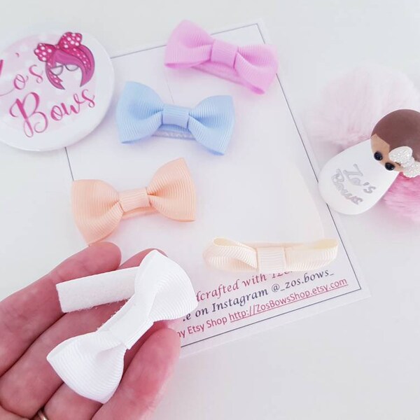 Ribbon Hair Bow Etsy UK