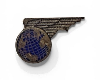 Vintage Pan Am Pin, Wings Badge - Junior Clipper Stewardess