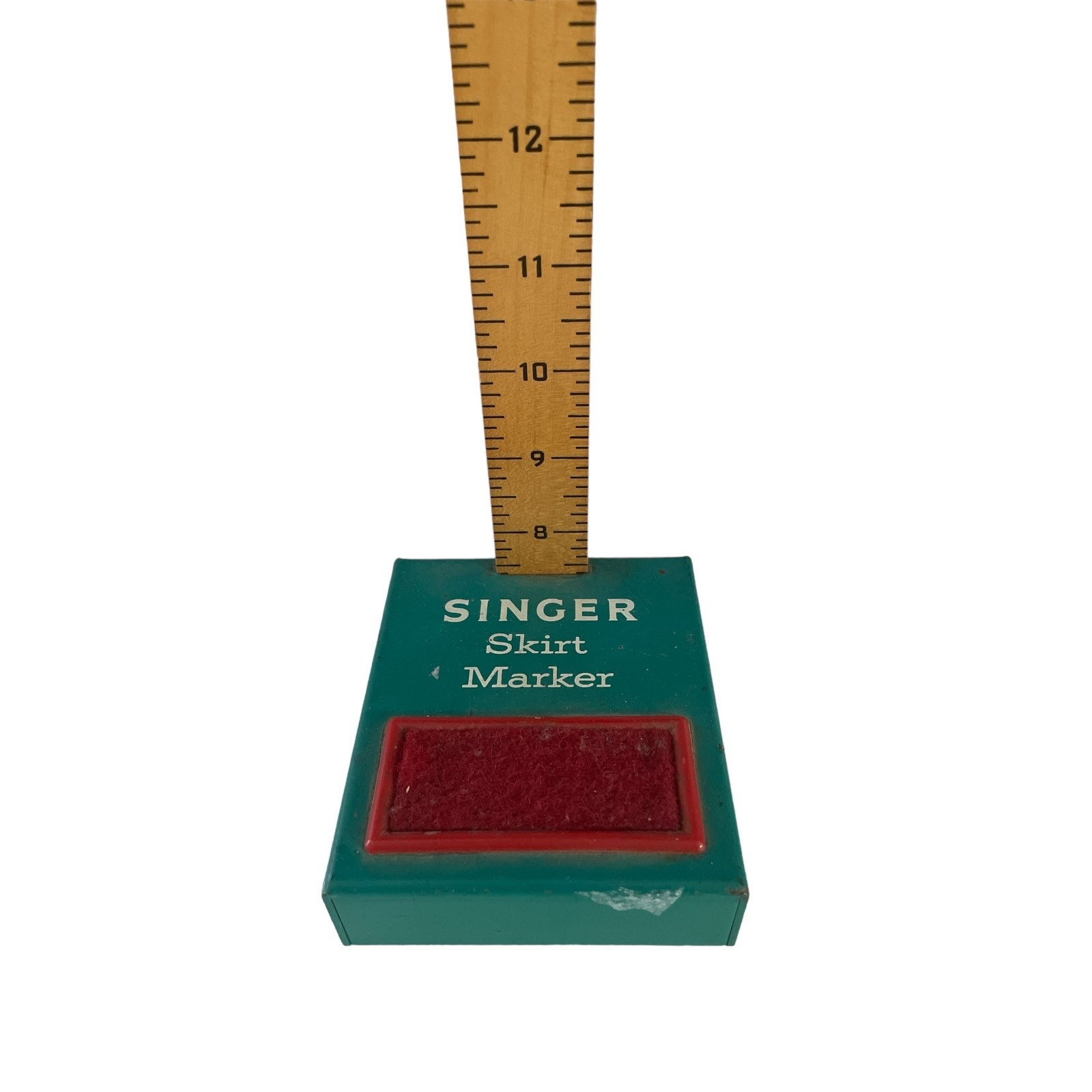 Vintage Singer Skirt Marker Sewing Tool Made in USA Home Decor Etsy