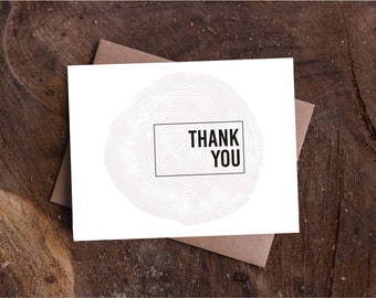 Thank You Greeting Card Set