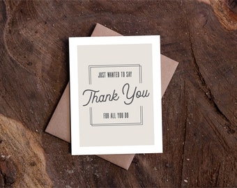 Thank You Card Set