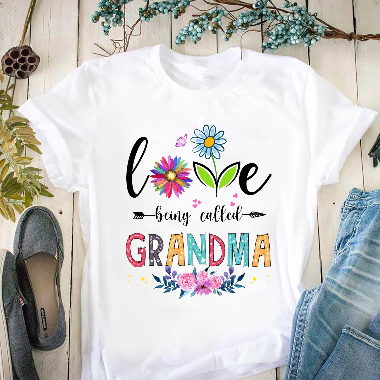 Love Being Called Grandma funny gift for Mother's Day | Etsy